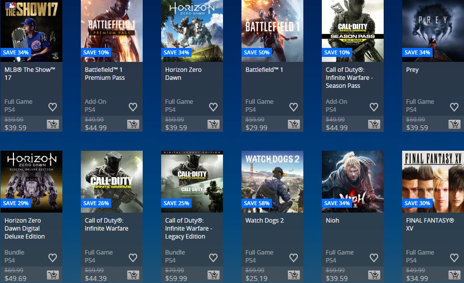 PlayStation Store - Days of play Store USA
