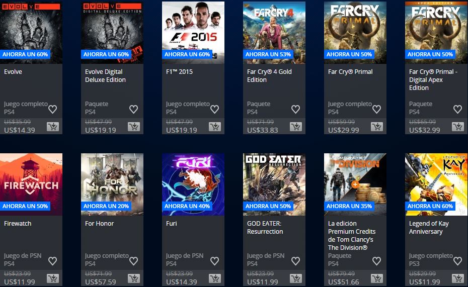 Ofertas Semanales - PlayStation Arg - Lo mejor de la E3