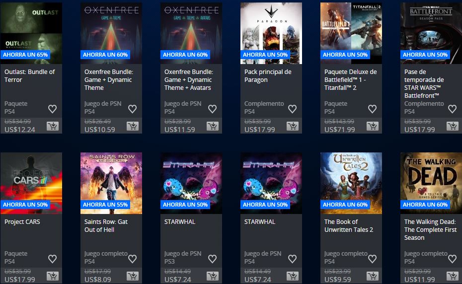 Ofertas Semanales - PlayStation Arg - Lo mejor de la E3