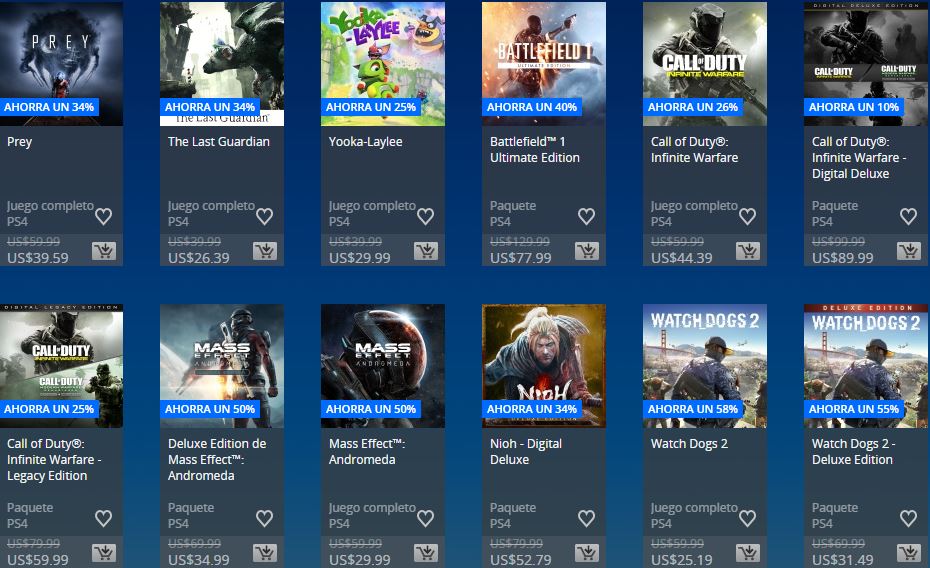 PlayStation Store - Días de Play Store México