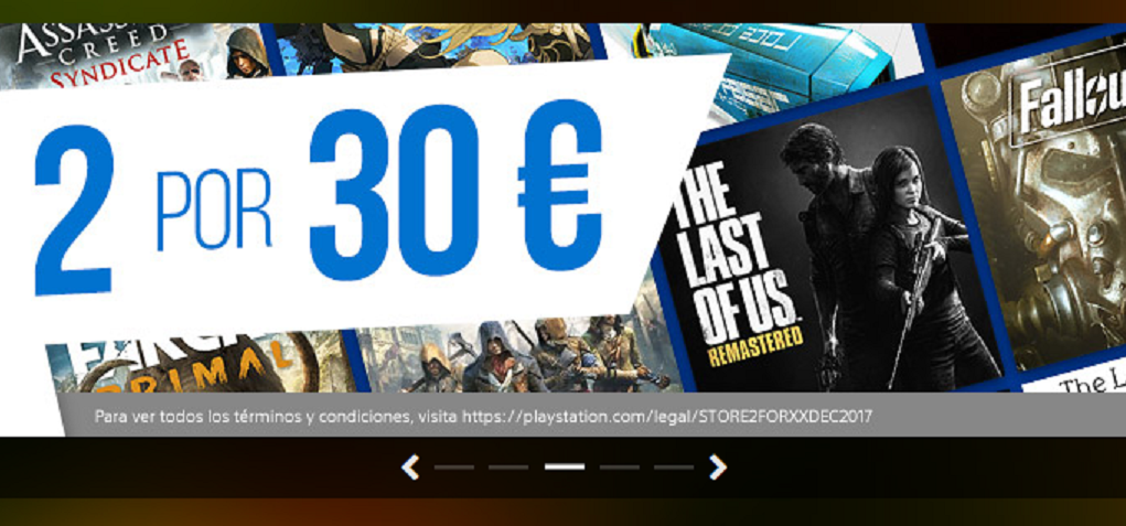 Ofertas PSN Europa - 2 por 30 Euros Sale