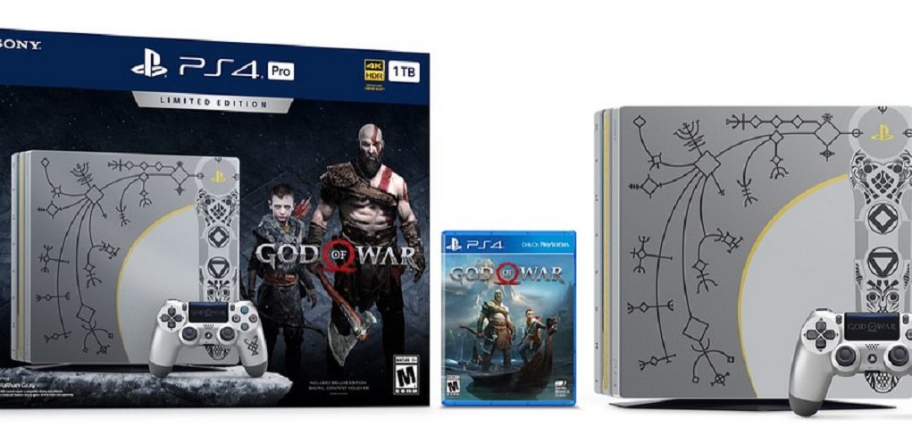 Anunciada una edición limitada de PlayStation 4 Pro con diseño de God of War