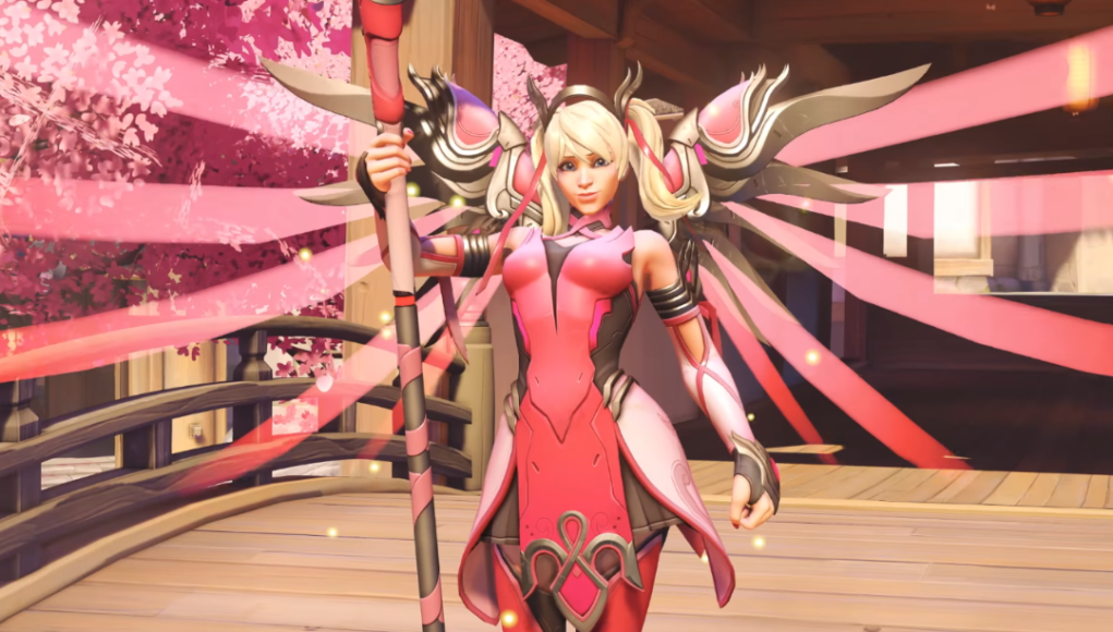 Blizzard lanza el diseño Mercy Rosa en Overwatch para ayudar en la lucha contra el cáncer