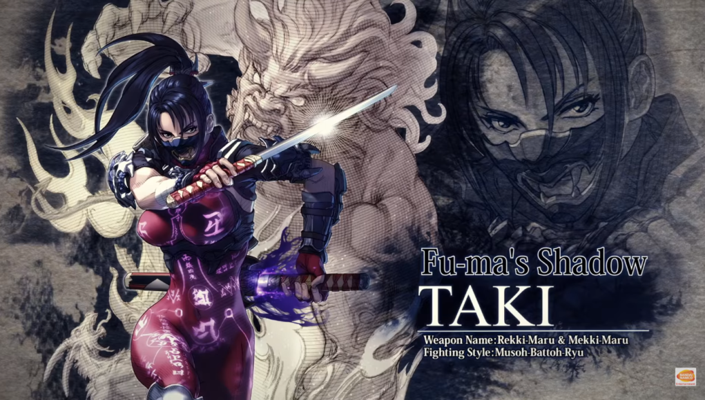 Taki sera un personaje jugable en Soul Calibur VI