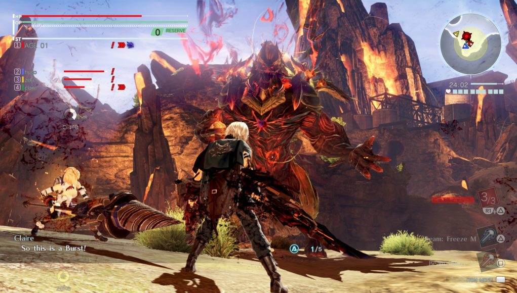 God Eater 3 tendrá misiones de asalto cooperativa para 8 jugadores