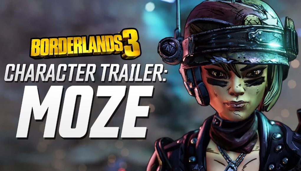 Conocemos a Moze en el nuevo trailer de Borderlands 3