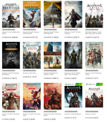 Assassin's Creed Sale
