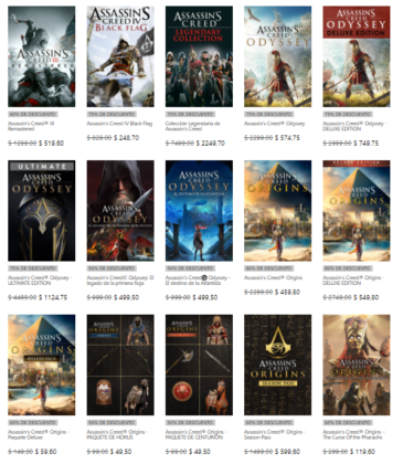 Assassin's Creed Sale