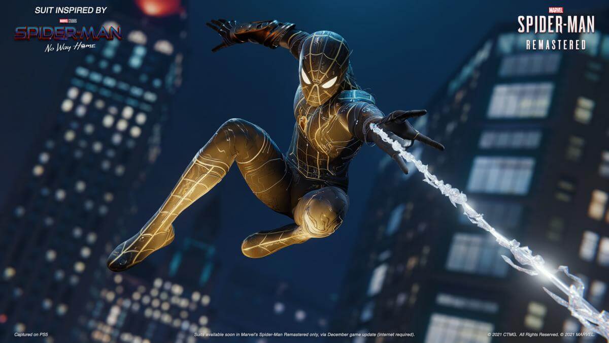 Los trajes de Spider-Man No Way Home se podrán descargar en el juego de PS5  - Locos x los Juegos