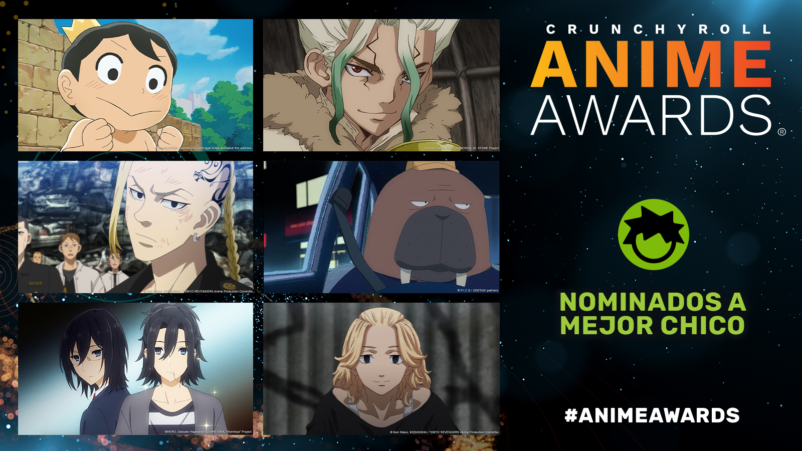 Crunchyroll revela nominados para Anime Awards; ¡llegó el momento de votar!  - QiiBO