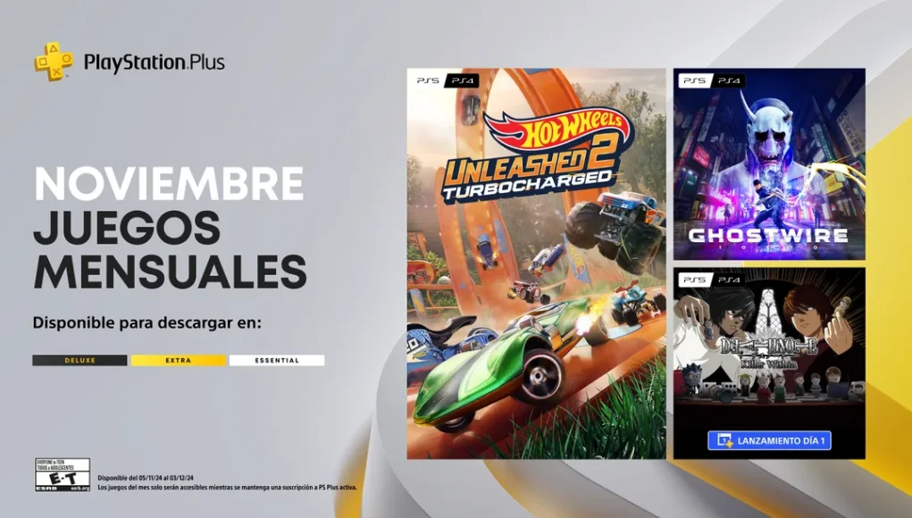 PlayStation Plus Noviembre 2024